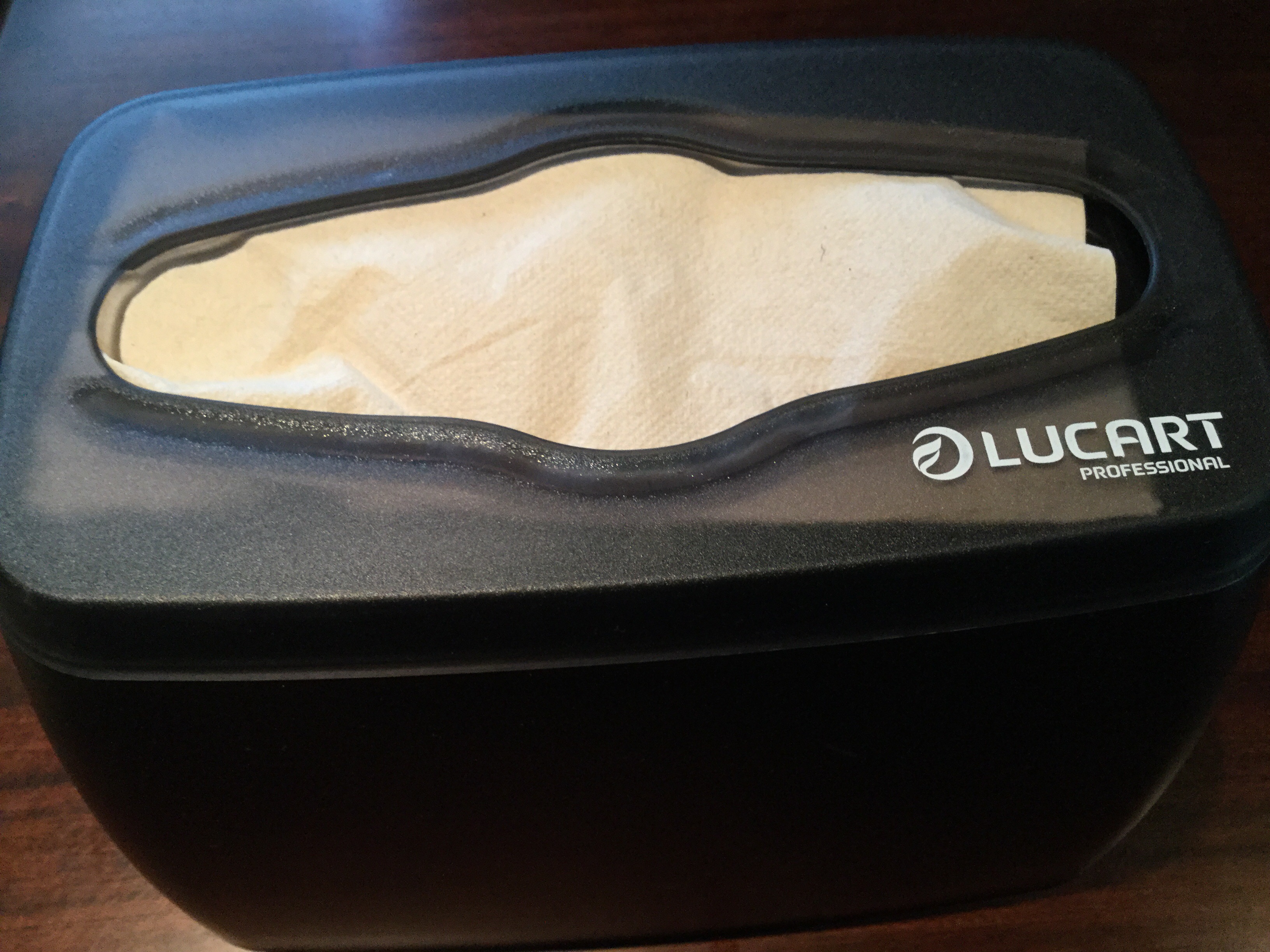 NAPKIN Lucart table top napkin dispenser,small