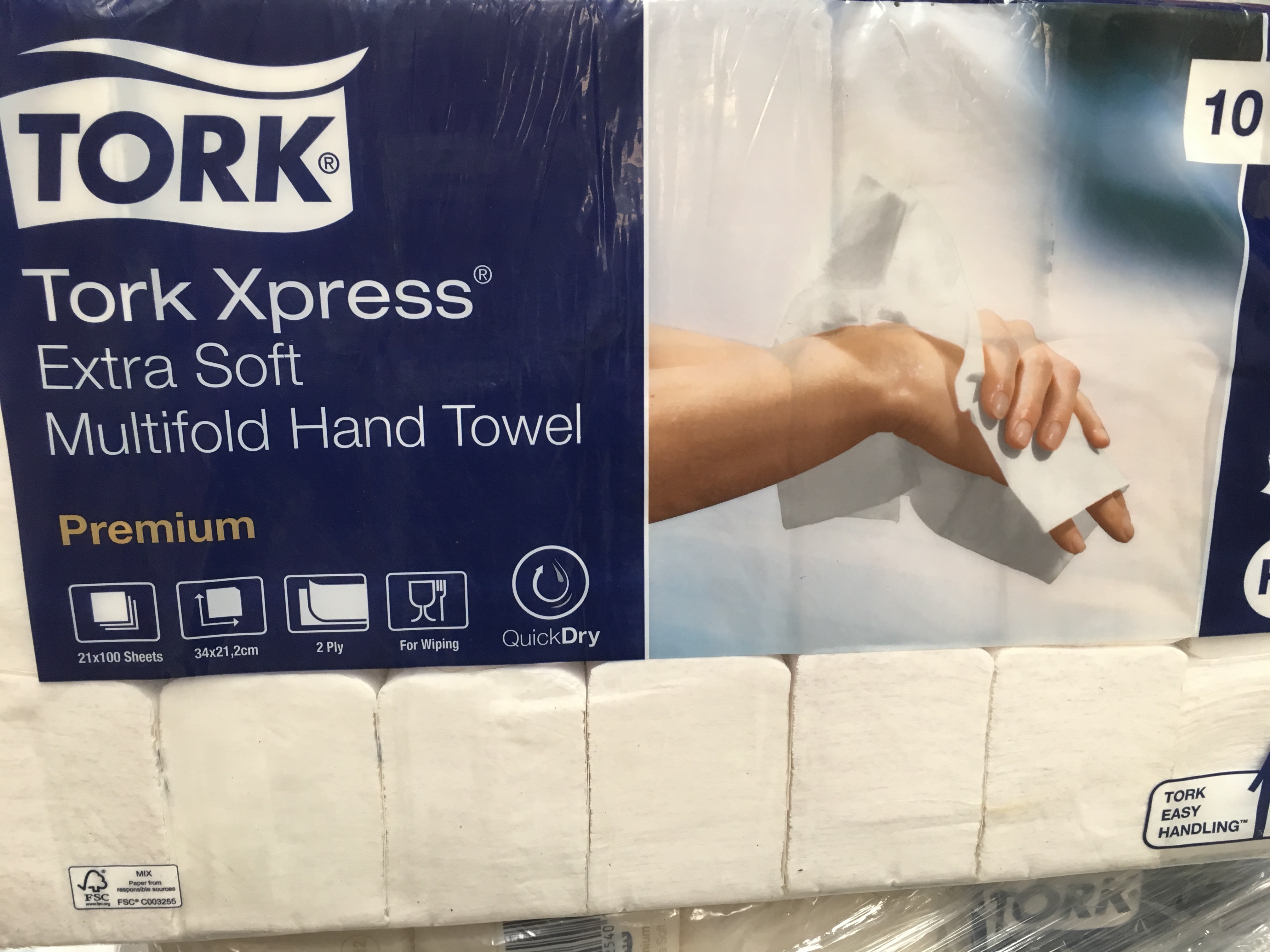 Tork multi fold hand towel paper