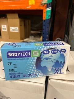 VINYL GLOVES B/PF/XL