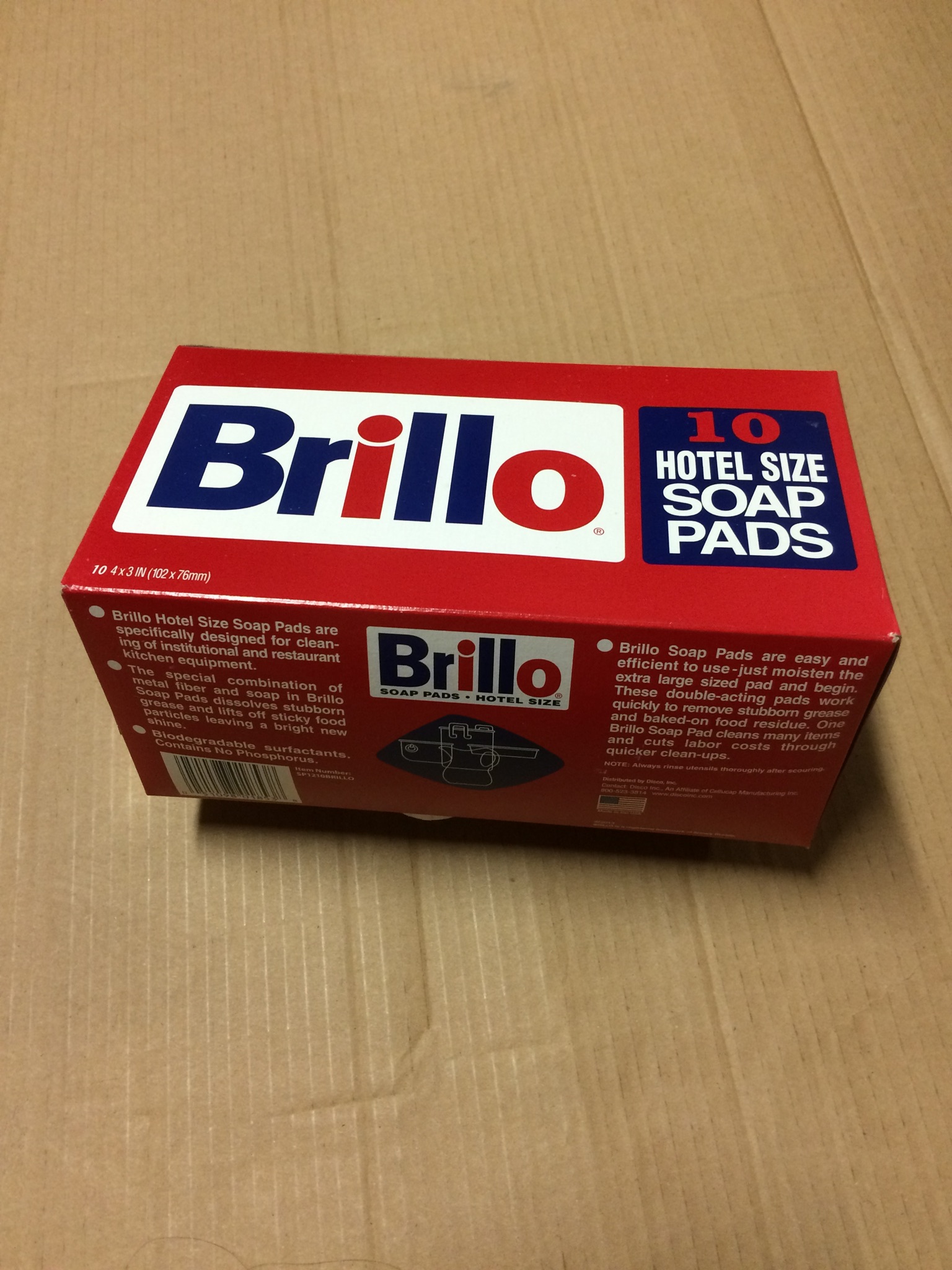 Brillo soap pads